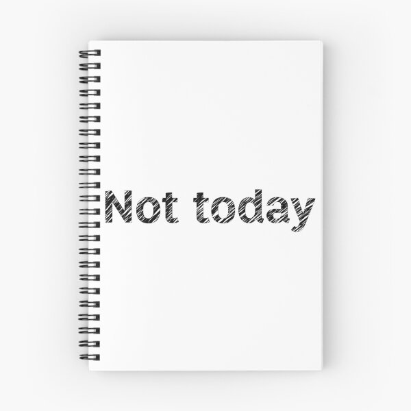 Item preview, Not today designed and sold by TiffyChaa.