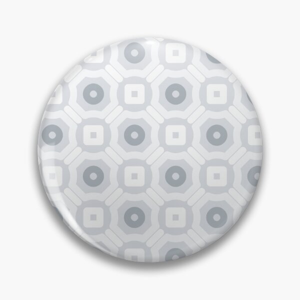 Item preview, Grey White Hexagon Circle Scandinavian Lines Minimal Clarity Winter Zen Pattern designed and sold by PenguinForests.
