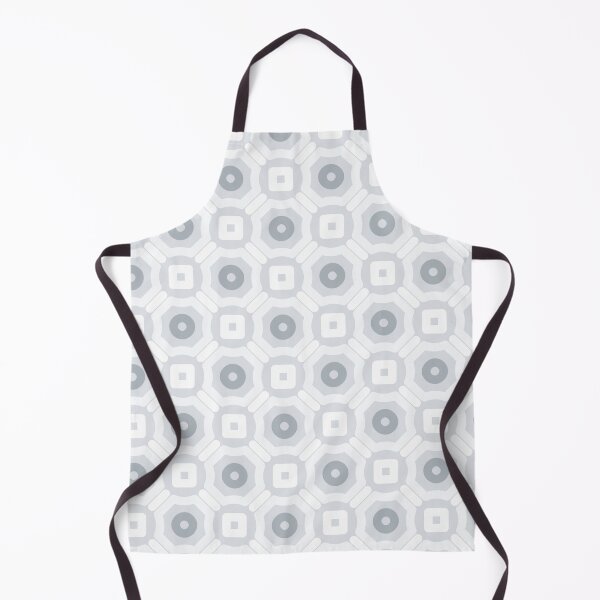 Item preview, Grey White Hexagon Circle Scandinavian Lines Minimal Clarity Winter Zen Pattern designed and sold by PenguinForests.