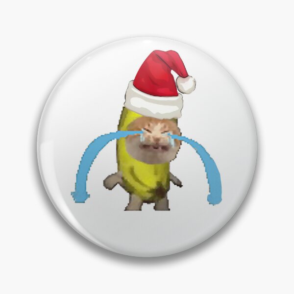 Item preview, christmas crying banana cat designed and sold by AlinaGil.