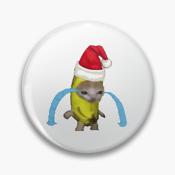 Item preview, christmas crying banana cat designed and sold by AlinaGil.
