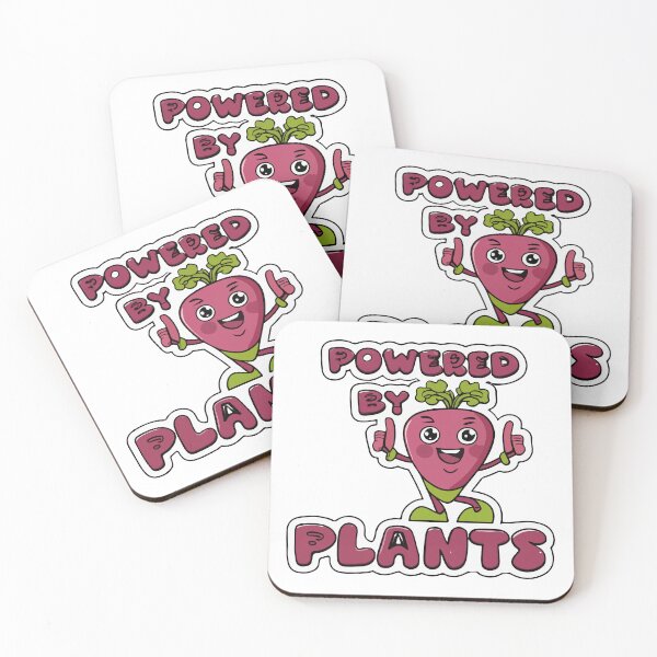 Item preview, Powered by Plants - Comic Beetroot Character designed and sold by NiftyWrx.