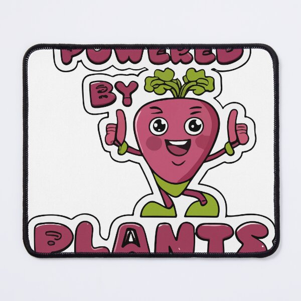 Item preview, Powered by Plants - Comic Beetroot Character designed and sold by NiftyWrx.