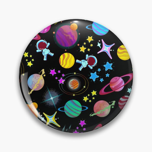 Item preview, planets colour colorful space planet galaxy stars pattern designed and sold by DesignYourWaystore.
