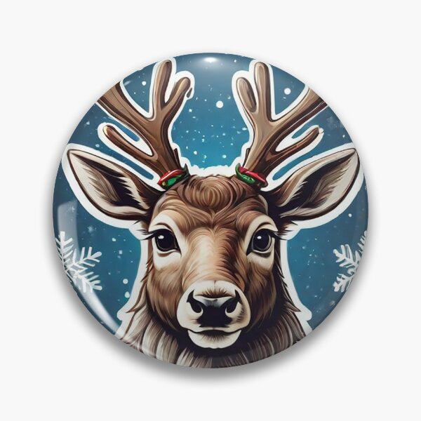 Item preview, Big Christmas reindeer designed and sold by prettyteeart.