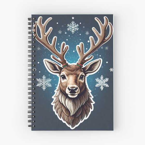 Item preview, Big Christmas reindeer designed and sold by prettyteeart.