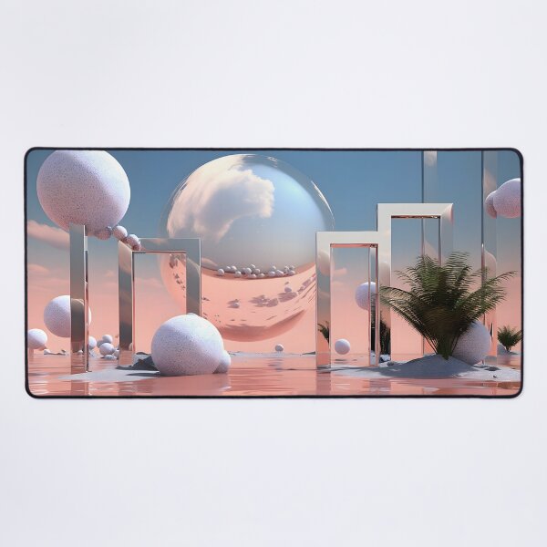 Item preview, Futuristic Dreamscape: Ethereal World of Surreal Beauty designed and sold by AI-Only Creations.