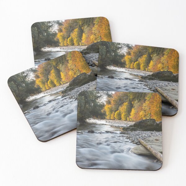 Item preview, Sense near Thörishaus in autumn with long exposure designed and sold by majestix37.