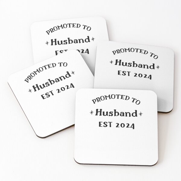 Item preview, Promoted To Husband Est 2024 designed and sold by Arinassart.