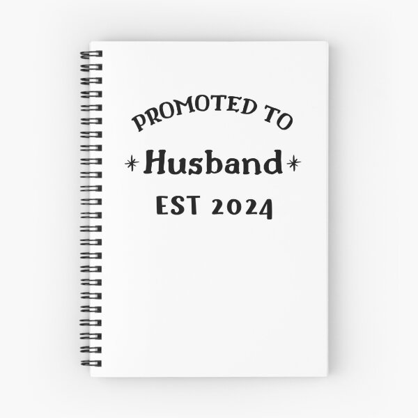 Item preview, Promoted To Husband Est 2024 designed and sold by Arinassart.
