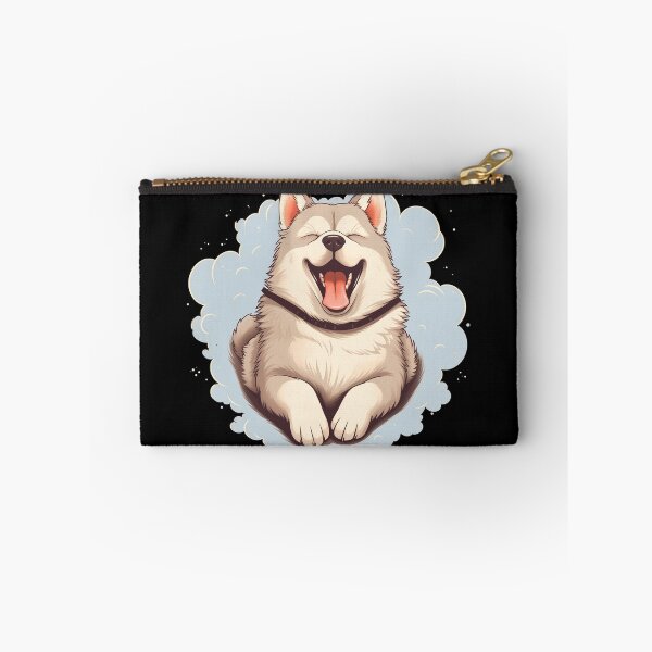 Item preview, Cute mini alaskan malamute husky dog breed puppy illustration designed and sold by NBSStore.