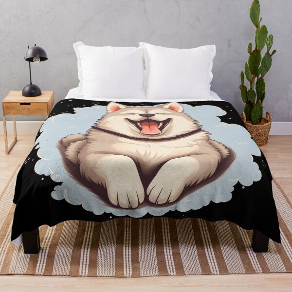 Item preview, Cute mini alaskan malamute husky dog breed puppy illustration designed and sold by NBSStore.