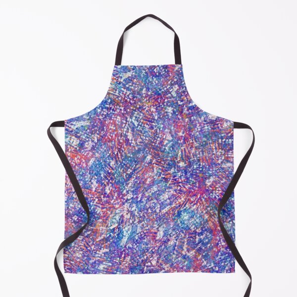 Item preview, Seamless summer boho washed out print. Grunge light watercolor collage texture background. Beach wear pattern textile fabric. Painterly pink blue pastel blur mash up glitch all over print designed and sold by MTShoppingLine.