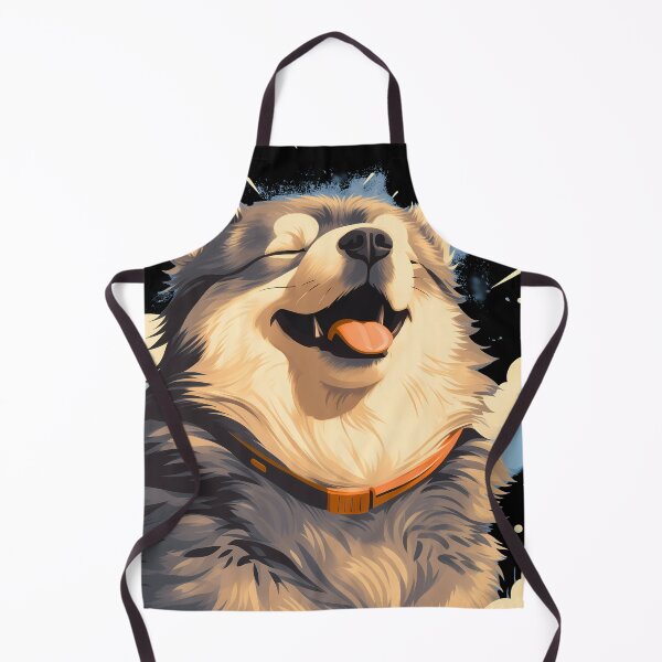 Item preview, Cute mini alaskan malamute husky dog breed puppy illustration designed and sold by NBSStore.