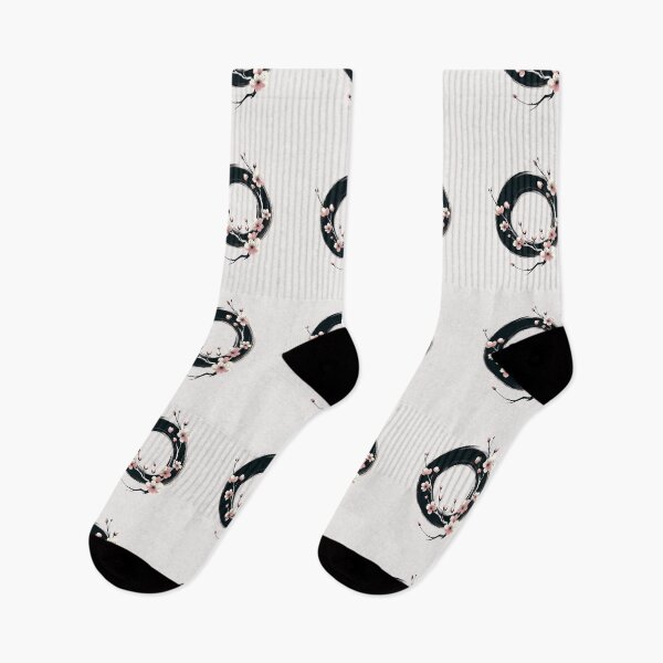 Item preview, Cherry Blossoms and Enso designed and sold by decmrArtistic.