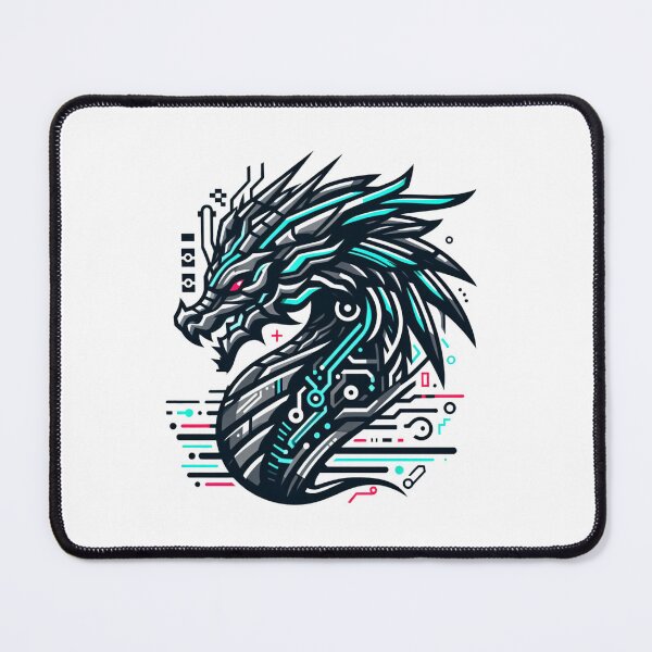 Item preview, cyber dragon T-shirt beautiful designed and sold by crea8iveway.