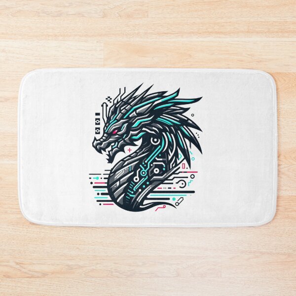 Item preview, cyber dragon T-shirt beautiful designed and sold by crea8iveway.