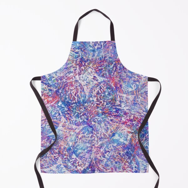 Item preview, Seamless summer boho washed out print. Grunge light watercolor collage texture background. Beach wear pattern textile fabric. Painterly pink blue pastel blur mash up glitch all over print designed and sold by MTShoppingLine.