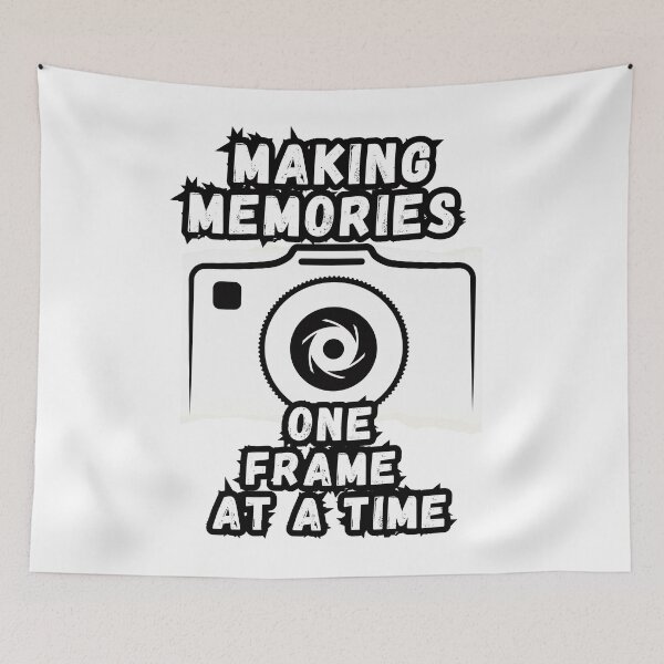 Item preview, Making memories one frame at the time photographer gift designed and sold by SkyEditor.