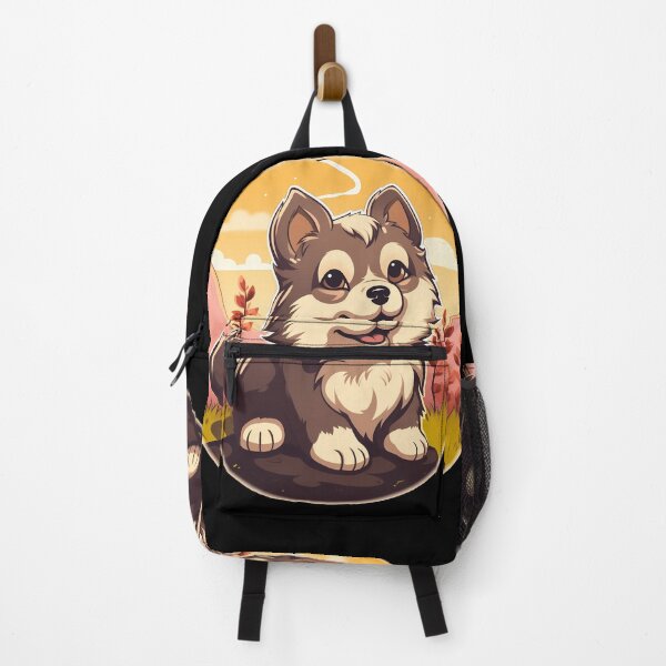 Item preview, Cute mini alaskan malamute husky dog breed puppy illustration designed and sold by NBSStore.