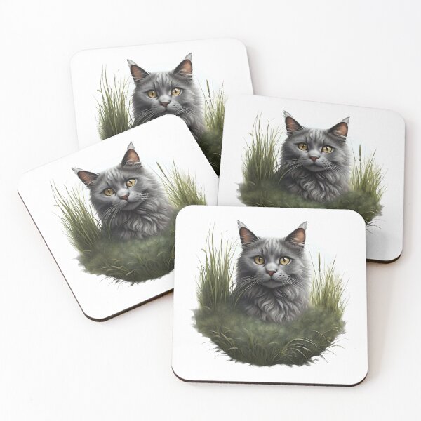 Item preview, Beautiful Turkish Silver Angora cat  designed and sold by Kaleddis.