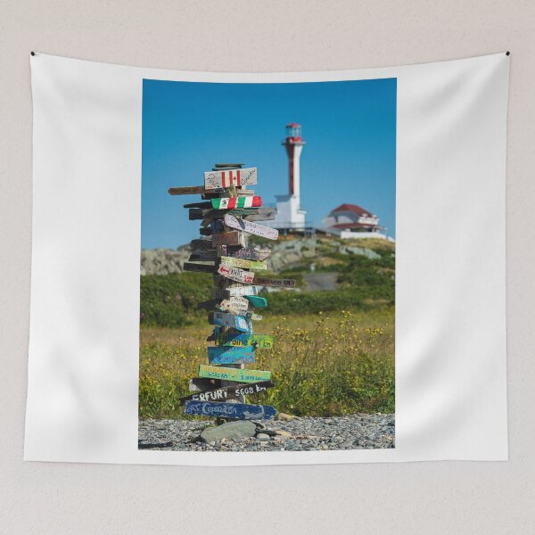 Item preview, Sign at Cape Forchu Lighthouse designed and sold by Harv Churchill.
