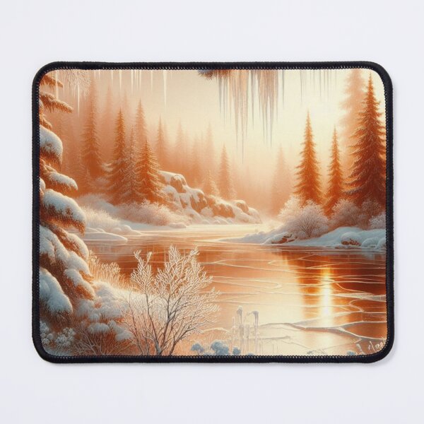 Item preview, Serene snow bliss designed and sold by Odd-jack.