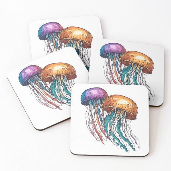 Item preview, Two Jellyfish designed and sold by LittleGoblinPrs.