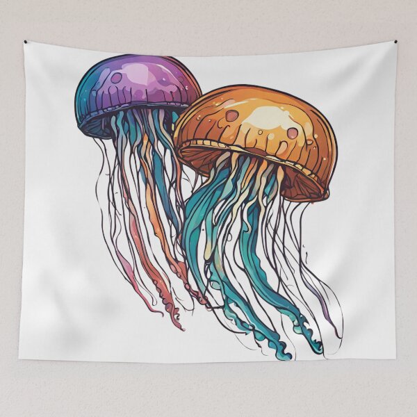 Item preview, Two Jellyfish designed and sold by LittleGoblinPrs.