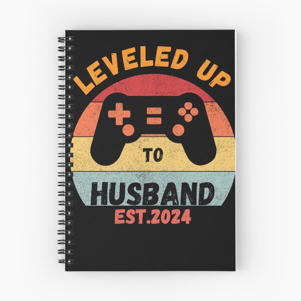 Item preview, Leveled Up To Husband Est 2024 designed and sold by Arinassart.
