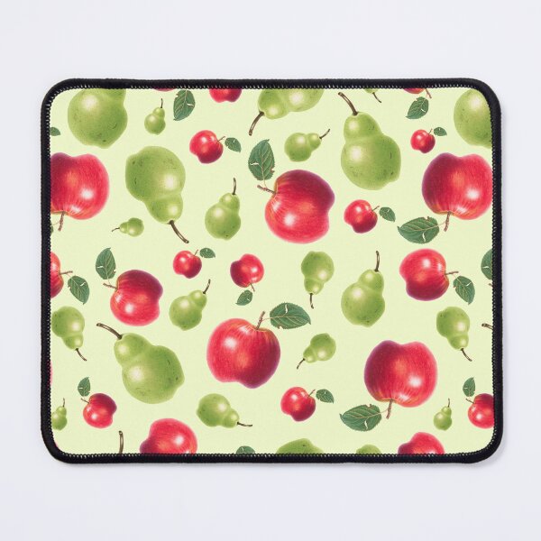 Item preview, Apple and pear botanical art watercolor repeat pattern  designed and sold by Rumah-Indah.