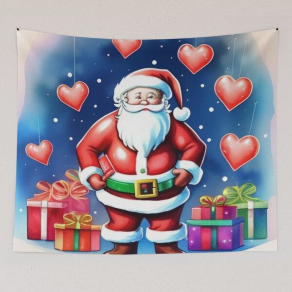 Item preview, SANTA CLAUS - IT'S CHRISTMAS TIME designed and sold by inarausch2023.