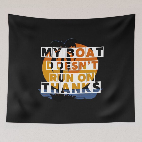 Item preview, Mi barco no funciona gracias. designed and sold by somethingwishes.
