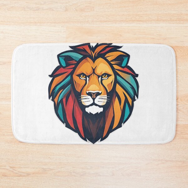 Item preview, Colorful Lion Graphic designed and sold by LittleGoblinPrs.