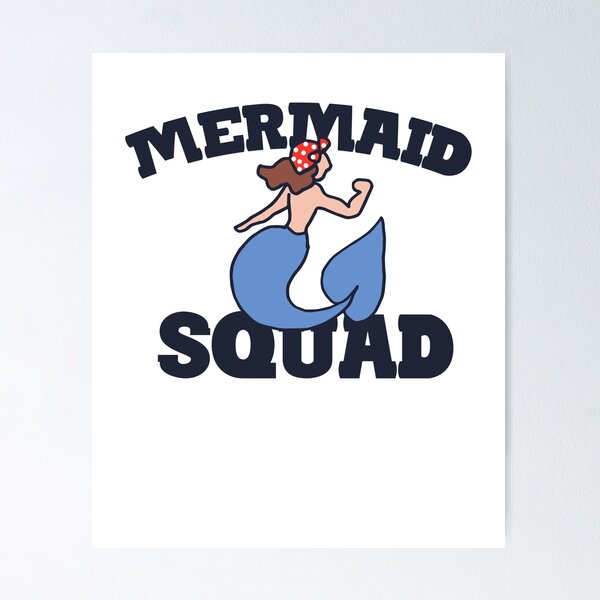 Item preview, Mermaid Squad designed and sold by FrictionMaxxing.