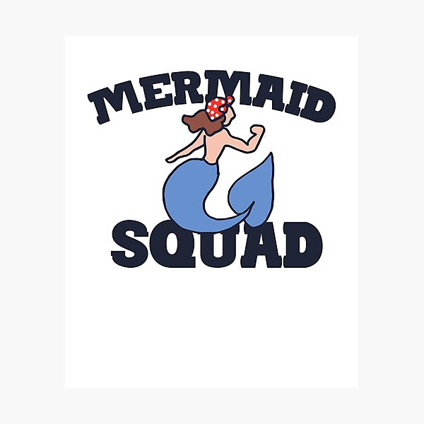 Item preview, Mermaid Squad designed and sold by FrictionMaxxing.