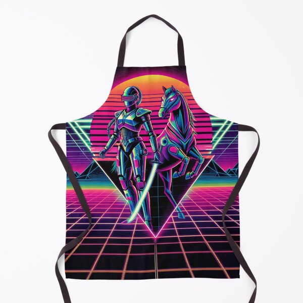 Item preview, Retro-Futuristic Female Warrior designed and sold by PixelProphets.