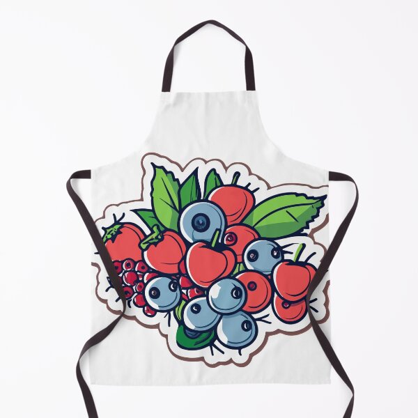 Item preview, Mixed Berries Comic Book Style Art designed and sold by NiftyWrx.