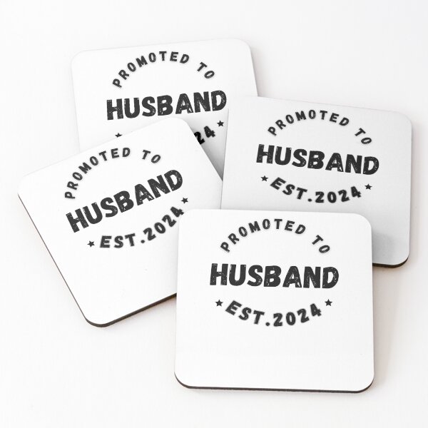 Item preview, Promoted To Husband Est 2024 designed and sold by Arinassart.