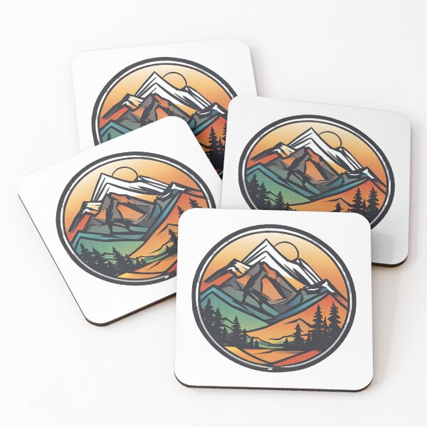 Item preview, Colorful Mountain Graphic designed and sold by LittleGoblinPrs.