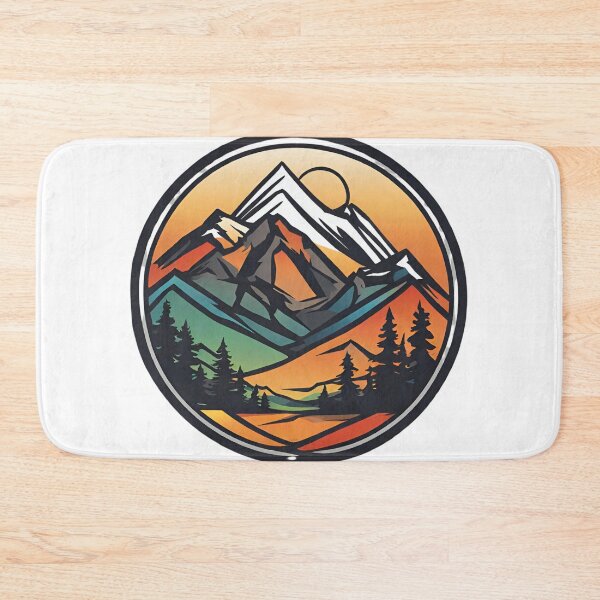 Item preview, Colorful Mountain Graphic designed and sold by LittleGoblinPrs.