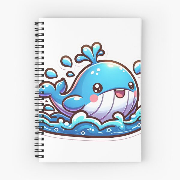 Item preview, Cute Splashing Whale designed and sold by NeatSplash.