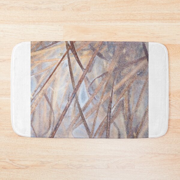 Item preview, Ice-locked reed in the floodplains of river Turiec in Slovakia designed and sold by MTShoppingLine.