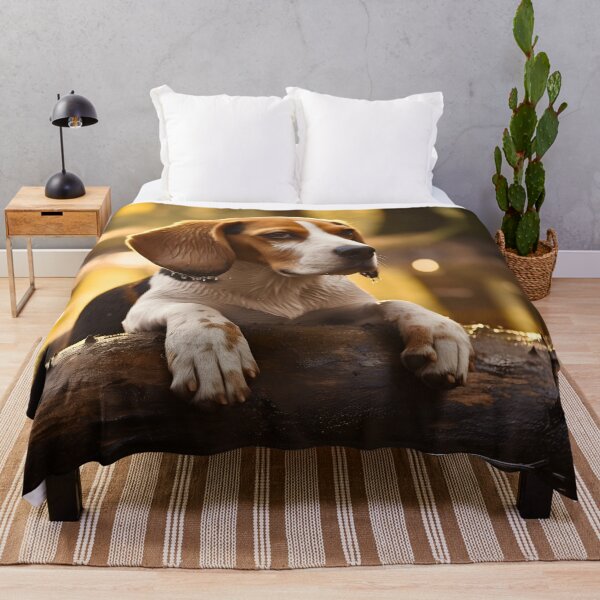 Item preview, Cute beagle dog puppy in nature photography designed and sold by NBSStore.