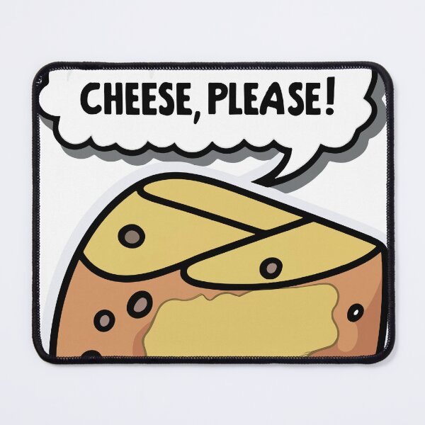 Item preview, Cheese, Please! - Dairy-Free Delight Comic Sticker designed and sold by NiftyWrx.