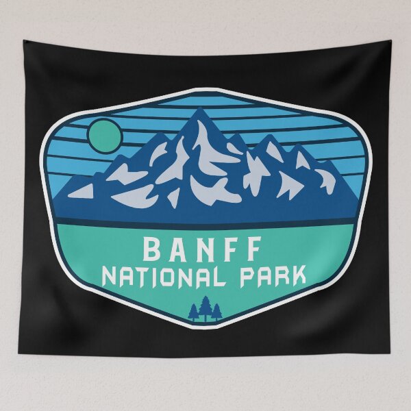 Artikelvorschau, Banff Nationalpark-Vintage entworfen und verkauft von Nature-spirit.