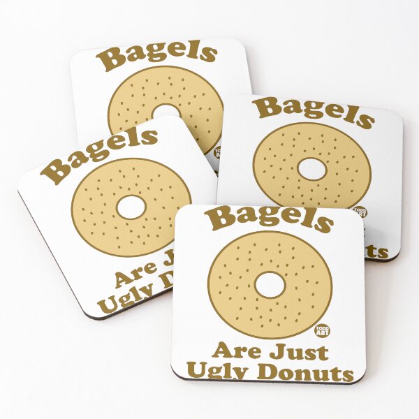 Item preview, BAGELS UGLY DONUTS designed and sold by TODD GOLDMAN.