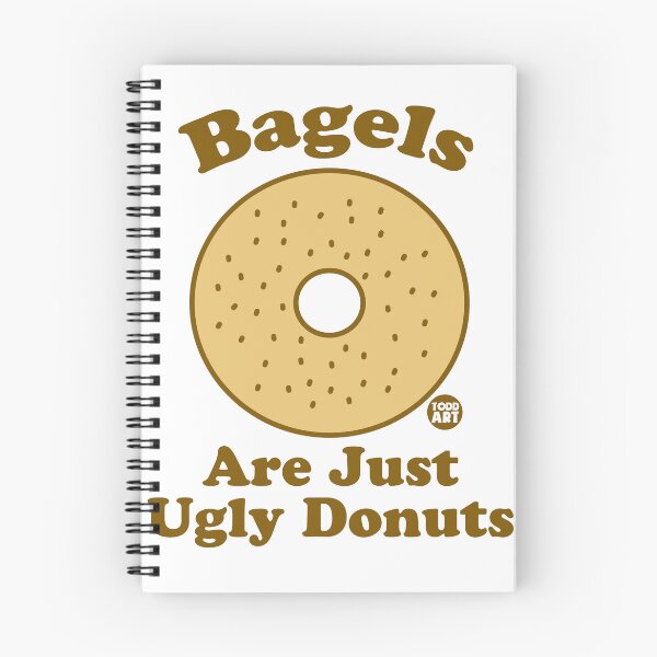 Item preview, BAGELS UGLY DONUTS designed and sold by TODD GOLDMAN.