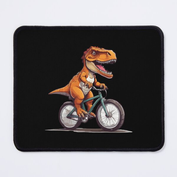 Item preview, T rex Dinosaur on Bike designed and sold by Getup-clothing.