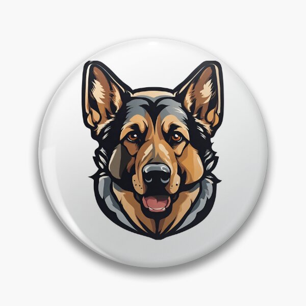 Item preview, German Shepherd Graphic designed and sold by LittleGoblinPrs.